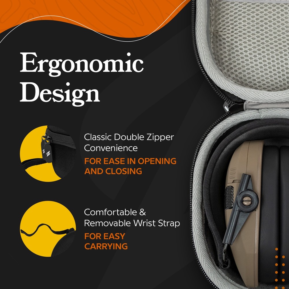 BELOW ZERO Hearing Protection Case for Walker's Game Ear