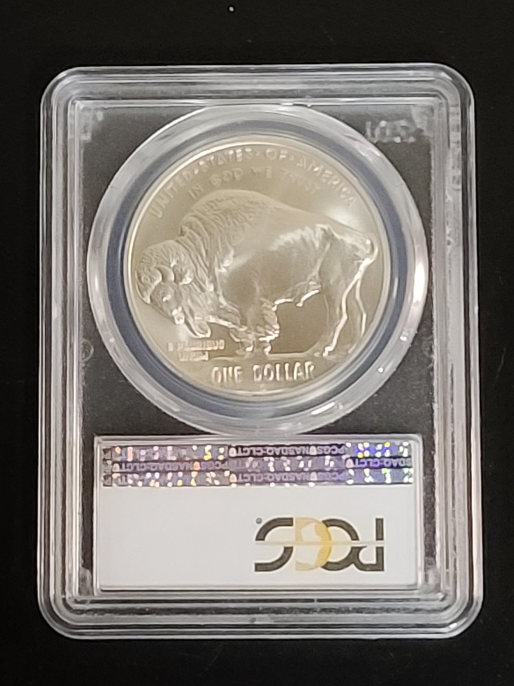 2001-D Commemorative Silver Buffalo Dollars PCGS MS70 (Only Year Minted)