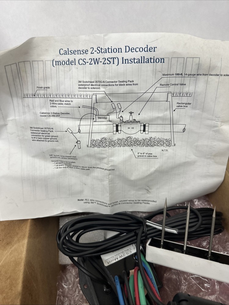 Calsense CS3000 Soil Moisture Sensor Decoder (CS-2W-MOIST)