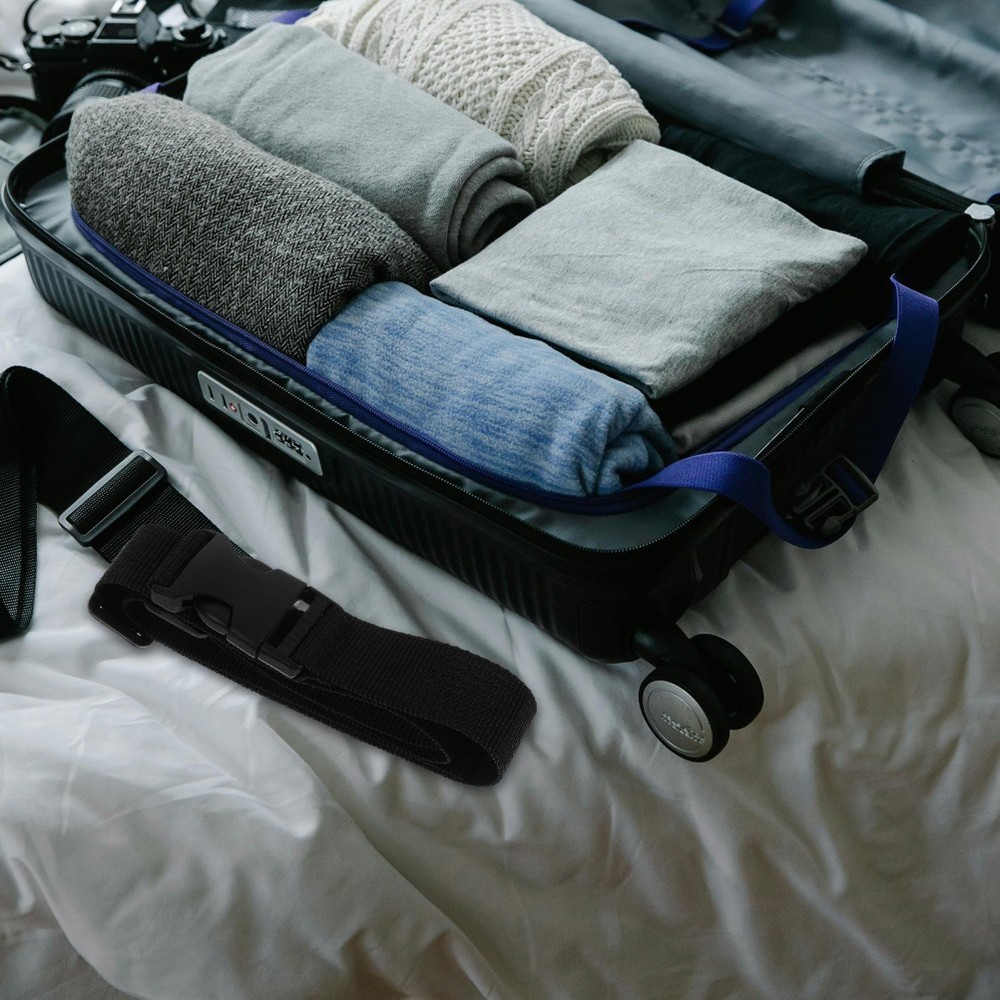 Polyester Adjustable Backpack Chest Strap With Buckle Non Webbing Support