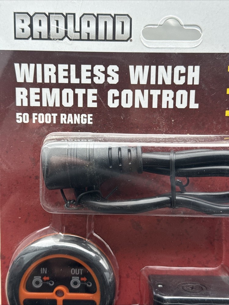 New Badland Wireless Winch Remote Control 50 Foot Range Accessory User Friendly