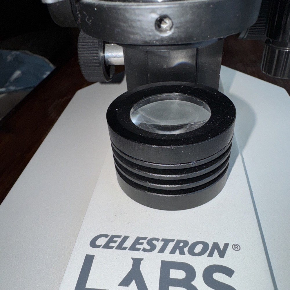 CELESTRON LABS CB2000C Compound Binocular Microscope with 5.5 x 5.5" Mechanical
