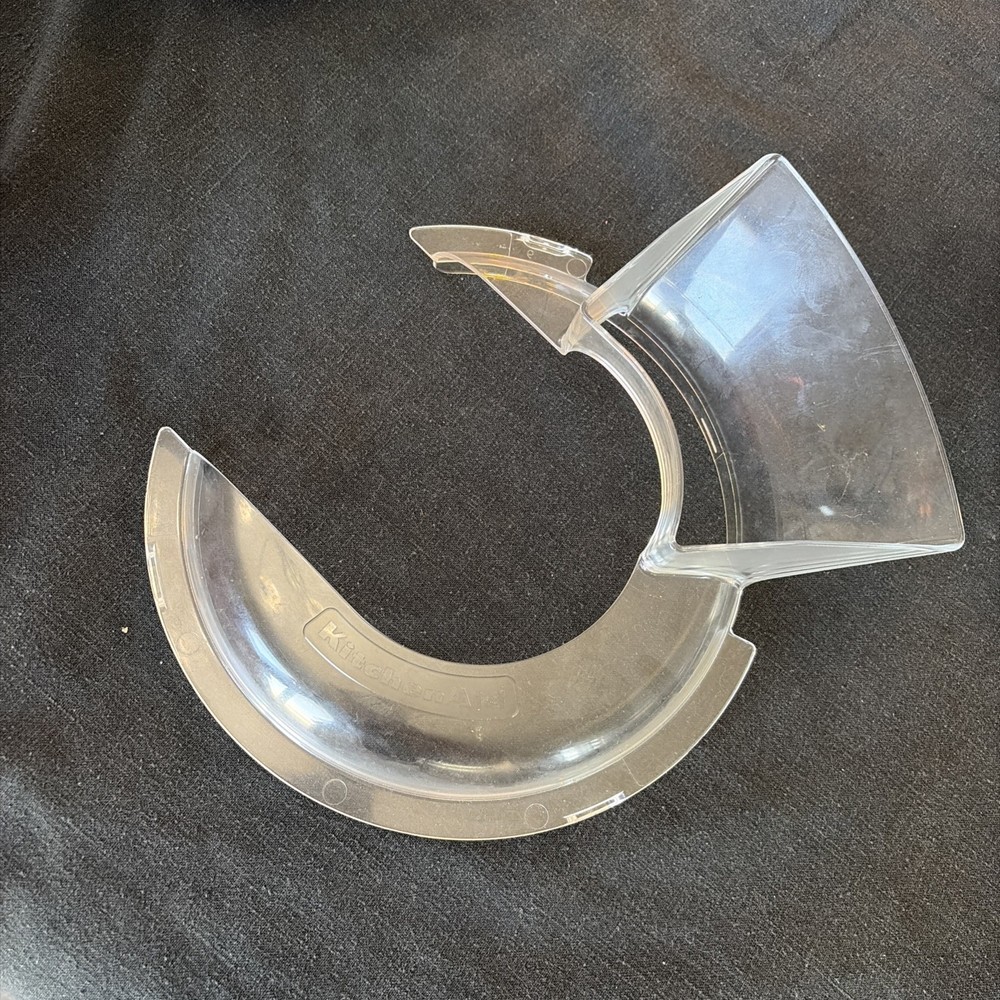 KitchenAid Clear Plastic Replacement Pouring Shield Lightweight for Mixer