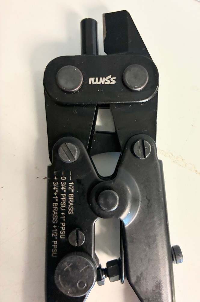 IWISS Manual PEX PPSU Compression Tool