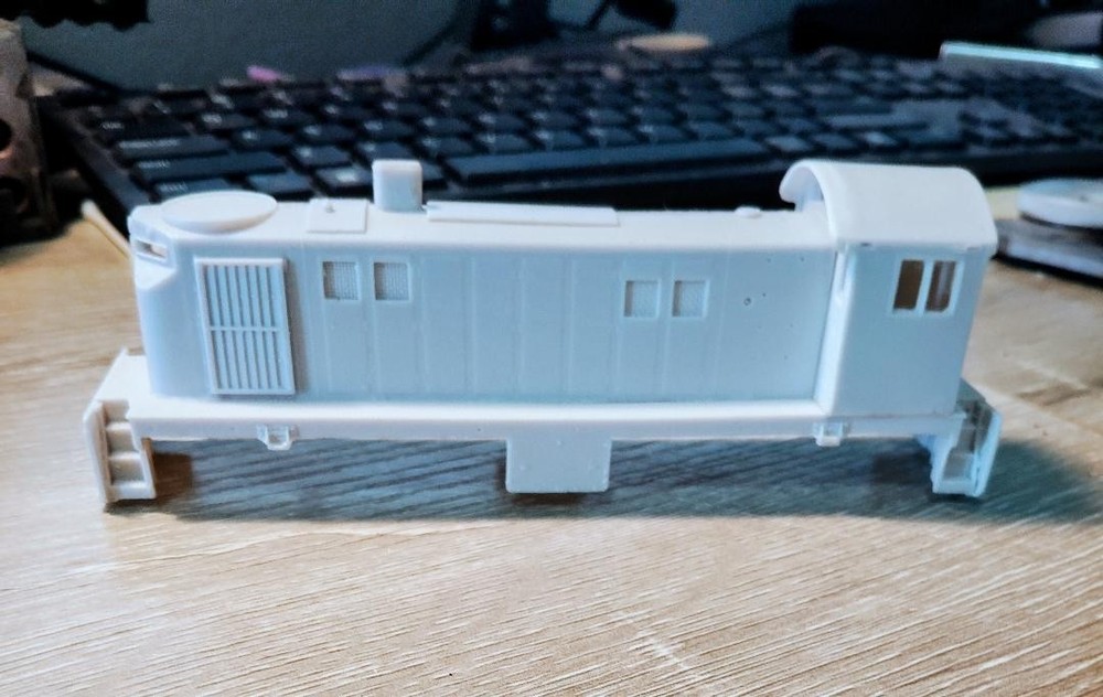 HO Scale, T-6 switcher engine shell kit, PNW Resins