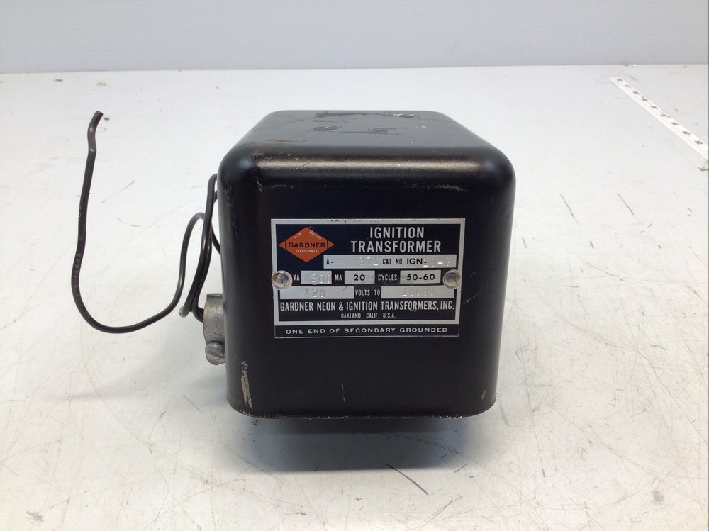 Gardner Ignition Transformer CAT NO. 10-G 120v