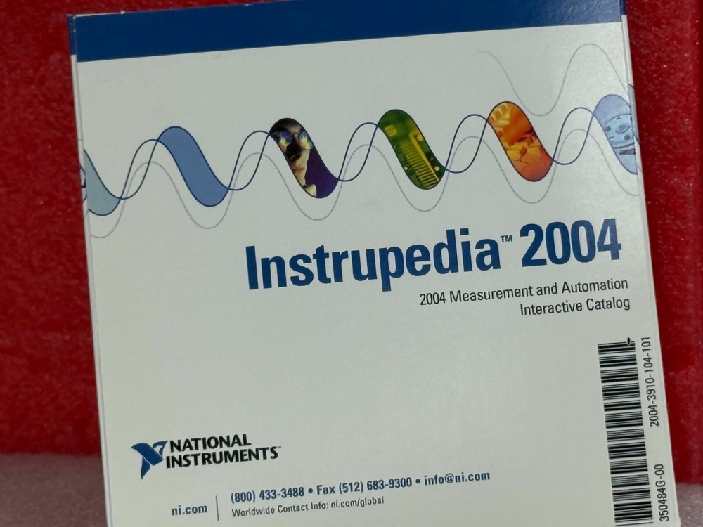 NATIONAL INSTRUMENTS 350484G-00 INSTRUPEDIA 2004 INTERACTIVE CATALOG
