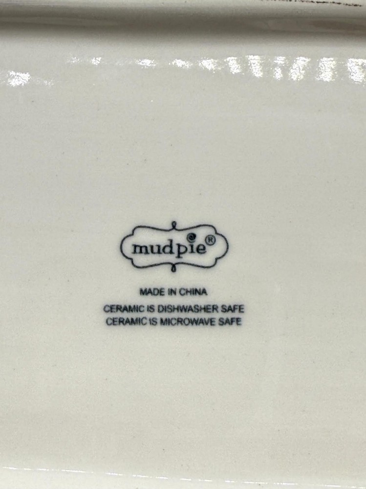 Mudpie Tray Oh Christmas Tree Retro Dish
