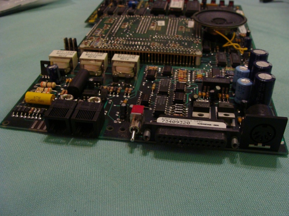 Vintage Multitech Systems MT932LA Rev C1 960 Baud Modem Circuit Board