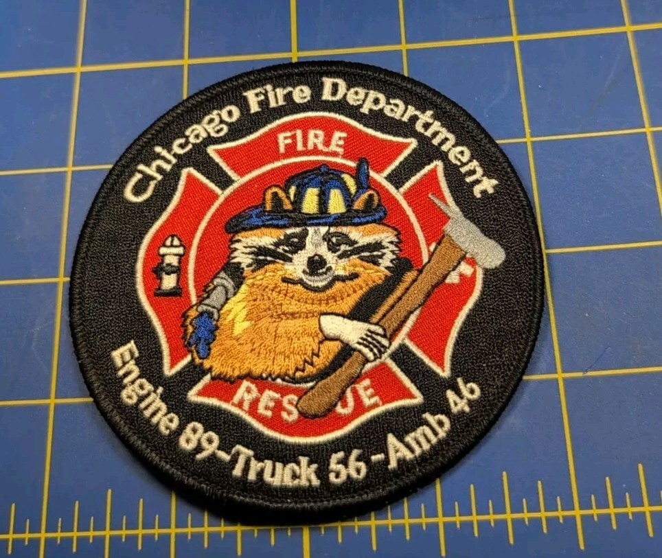 ILLINOIS IL - CHICAGO ENGINE 89 FIRE DEPARTMENT PATCH