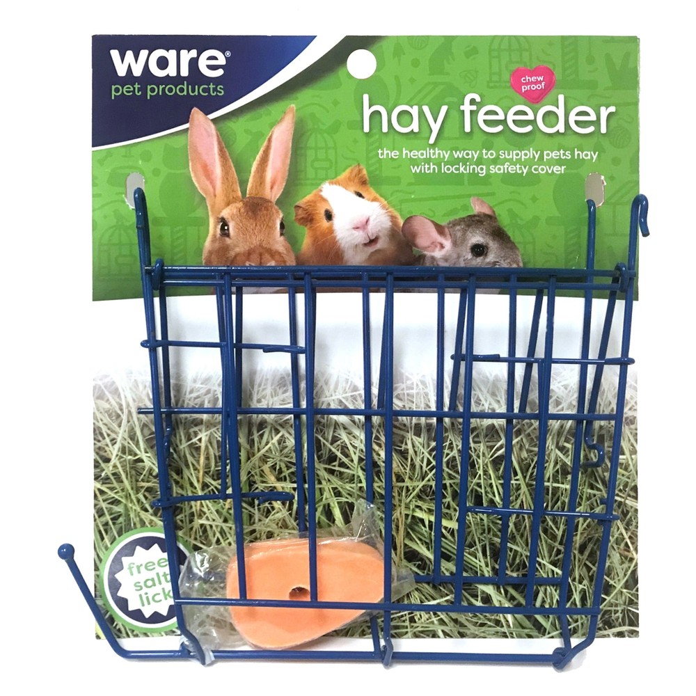 Ware Hay Feeder with Salt Lick