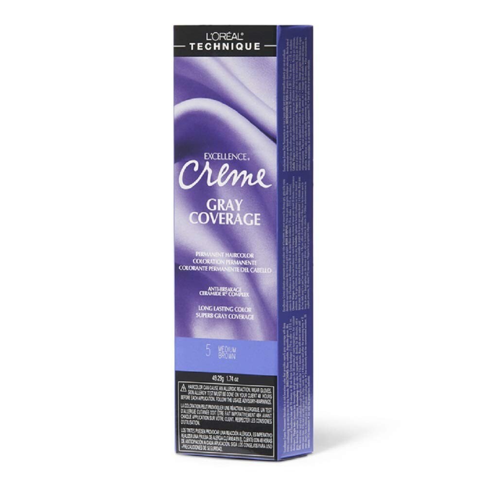 Loreal Excellence Creme 5 Medium Brown 1.74oz