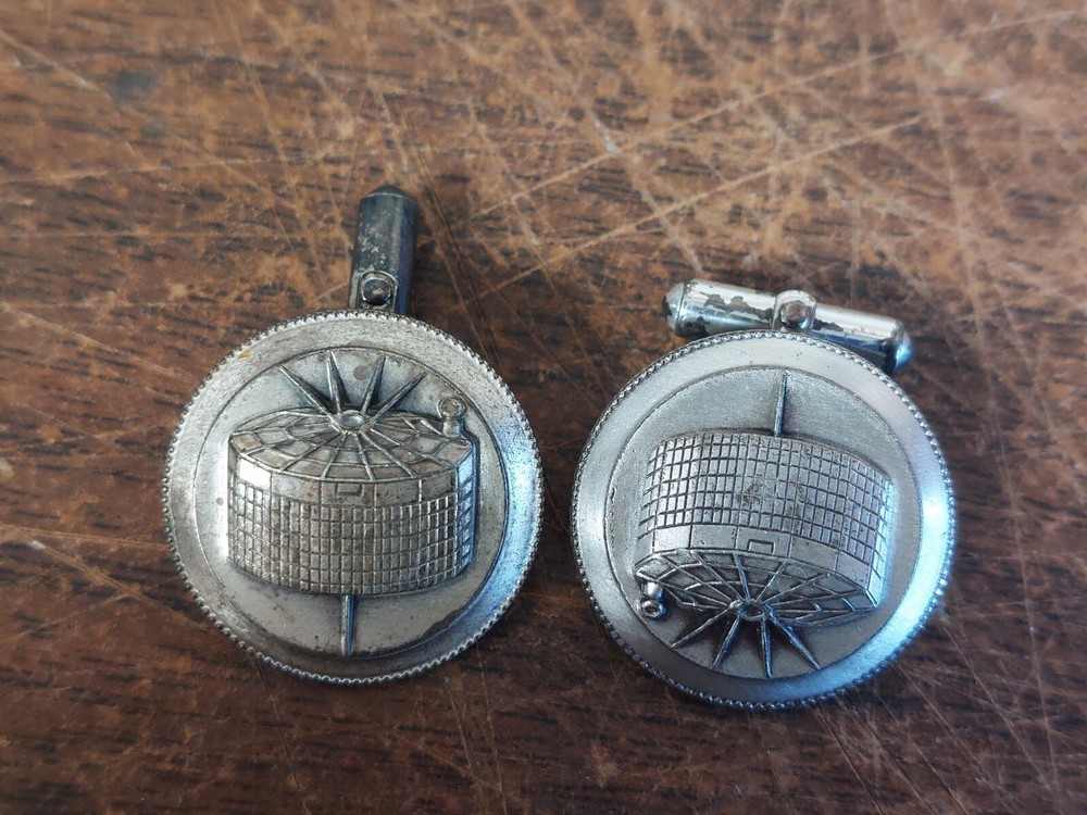1960 Vintage RCA Tiros II Satellite Cufflinks (Quantity Available)