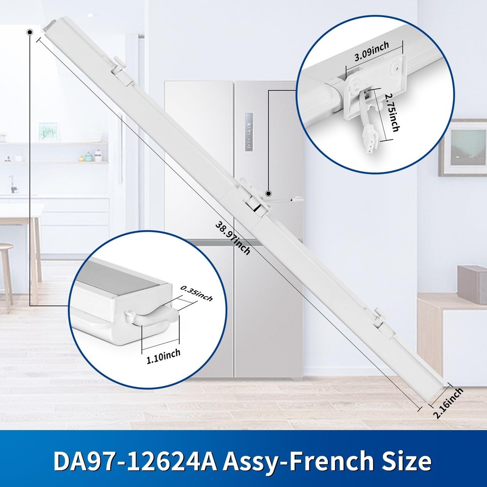 Refrigerator Flipper Assembly #Sam-Da97-12624a Compatible with Samsung, DA97-...