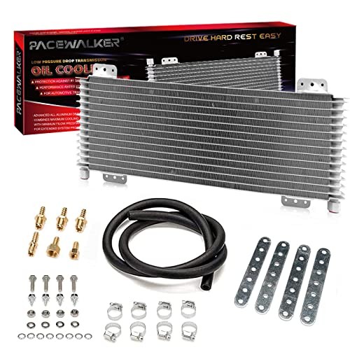 Transmission Oil Cooler 40,000 GVW Low Pressure Drop Standard - Silver