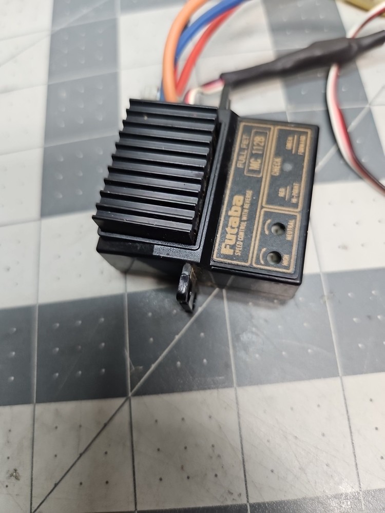 FUTABA MC-112B Tested VINTAGE /ESC Brushed SPEED CONTROLLER WITH REVERSE Fast s