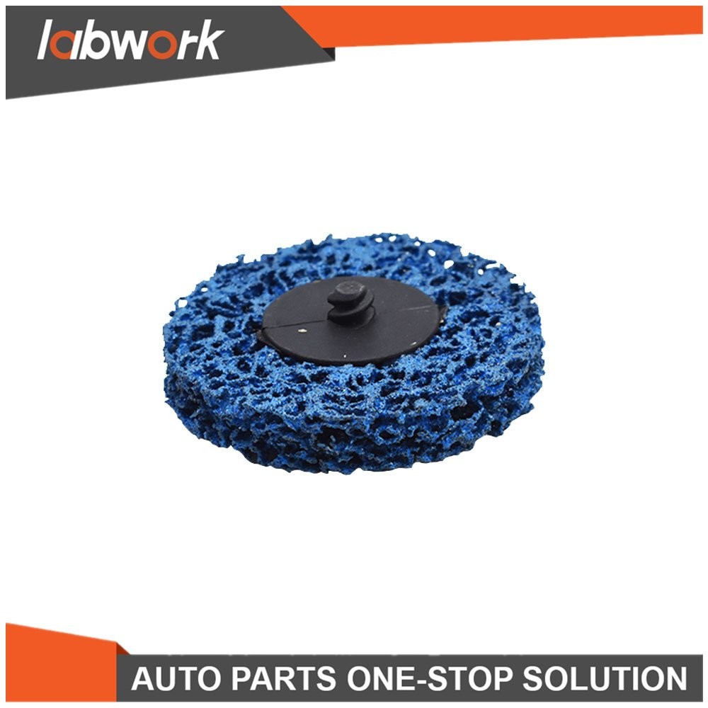 Labwork Quick Change Easy Strip & Clean Discs For Paint Rust Blue 5 Pack 3 Inch