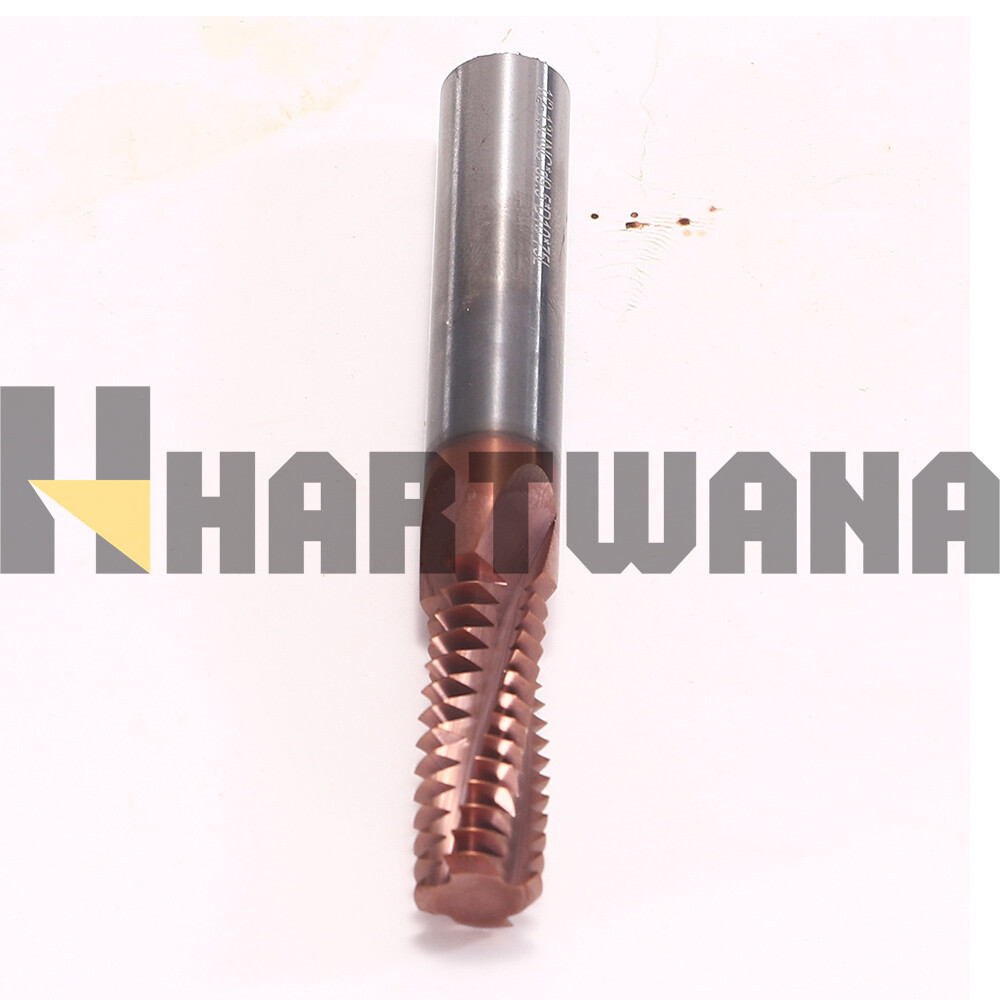13UNC-1/2 CARBIDE THREAD MILL SOLID CARBIDE TiAlN Thread 4-Flute Milling