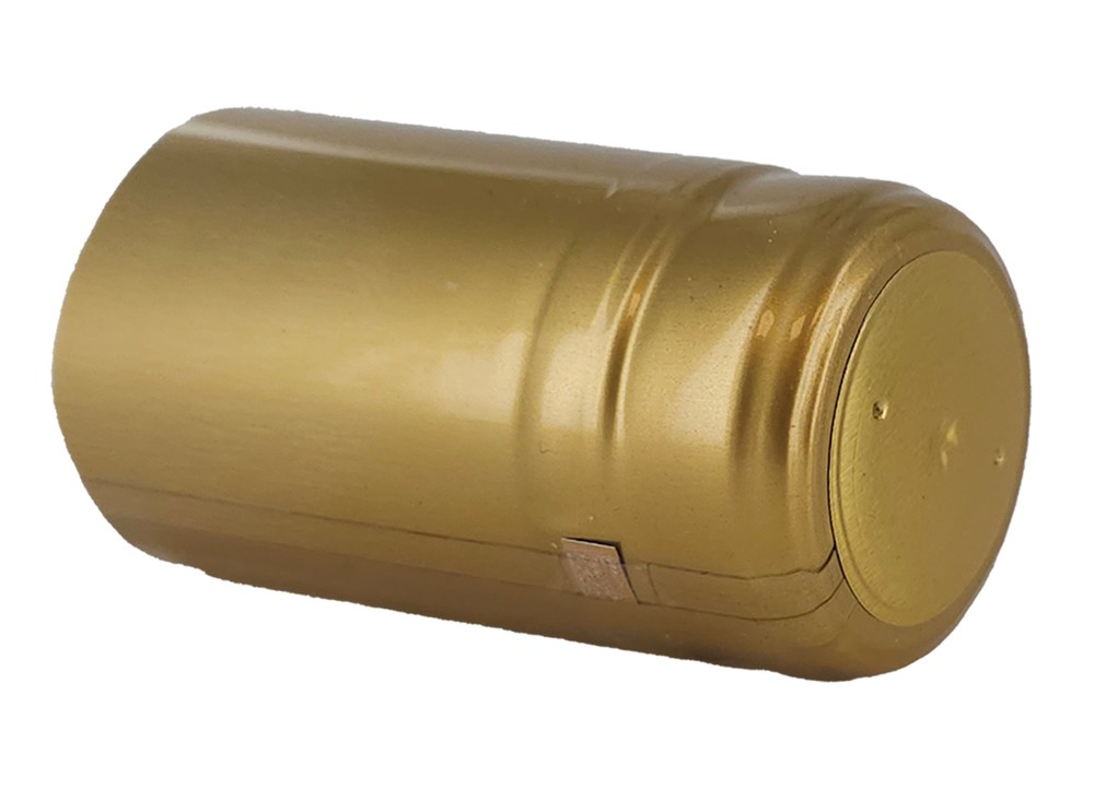 Gold PVC Shrink Capsules-30 Count