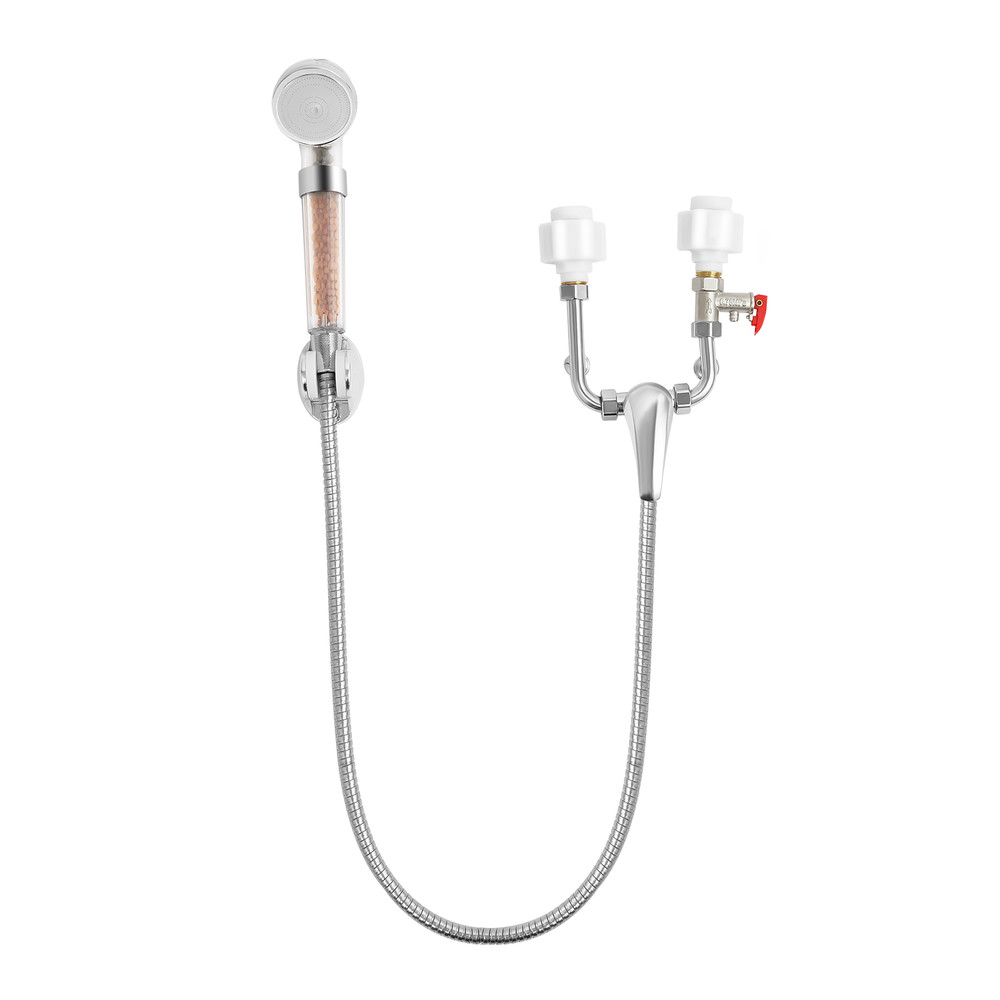 35L/9.25gal Wall-mounted Electric Tank Hot Water Heater with Hand Shower 1500W