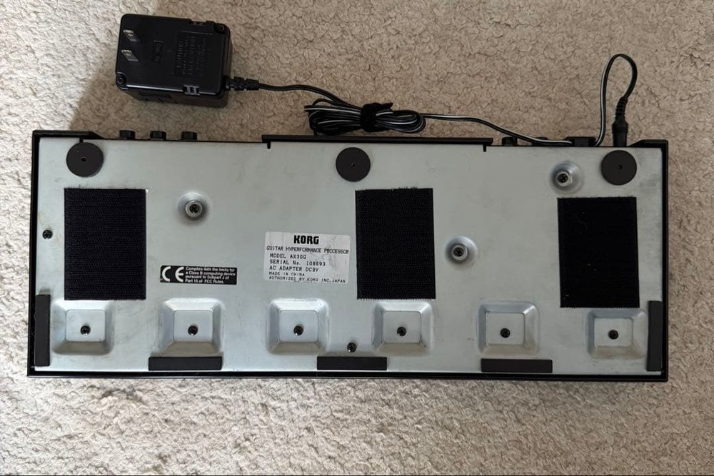 KORG AX30G ToneWorks Multi-Effects Flight case