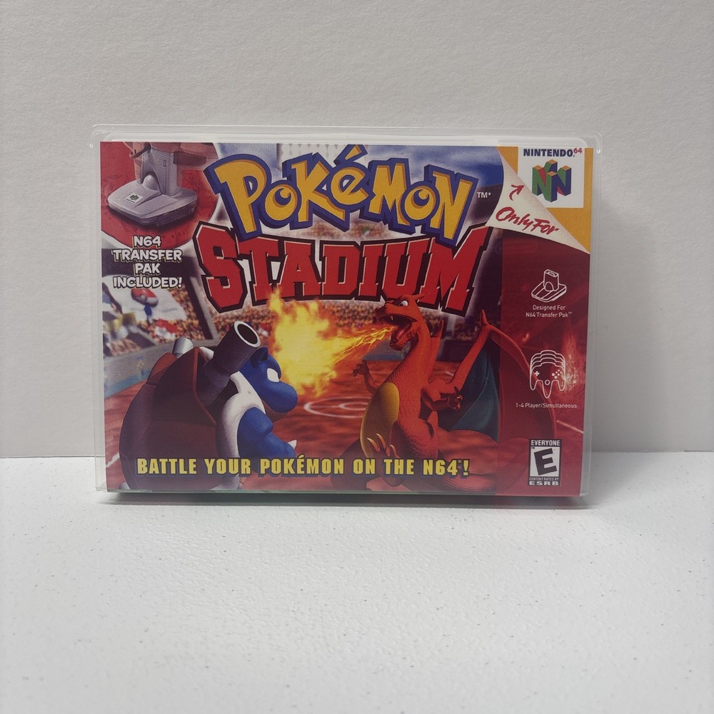 Pokémon Stadium Universal Game Case for Retro Game Cart *CASE ONLY*