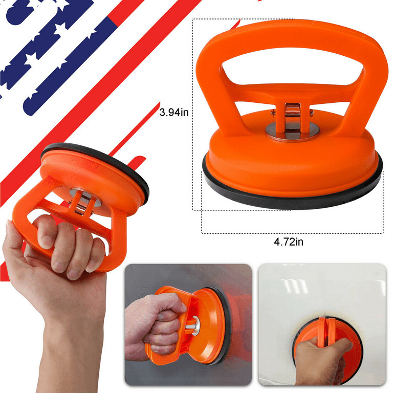 T-Bar Paintless Slide Hammer Dent Puller Repair Tool Removal Pulling Tabs Kit US