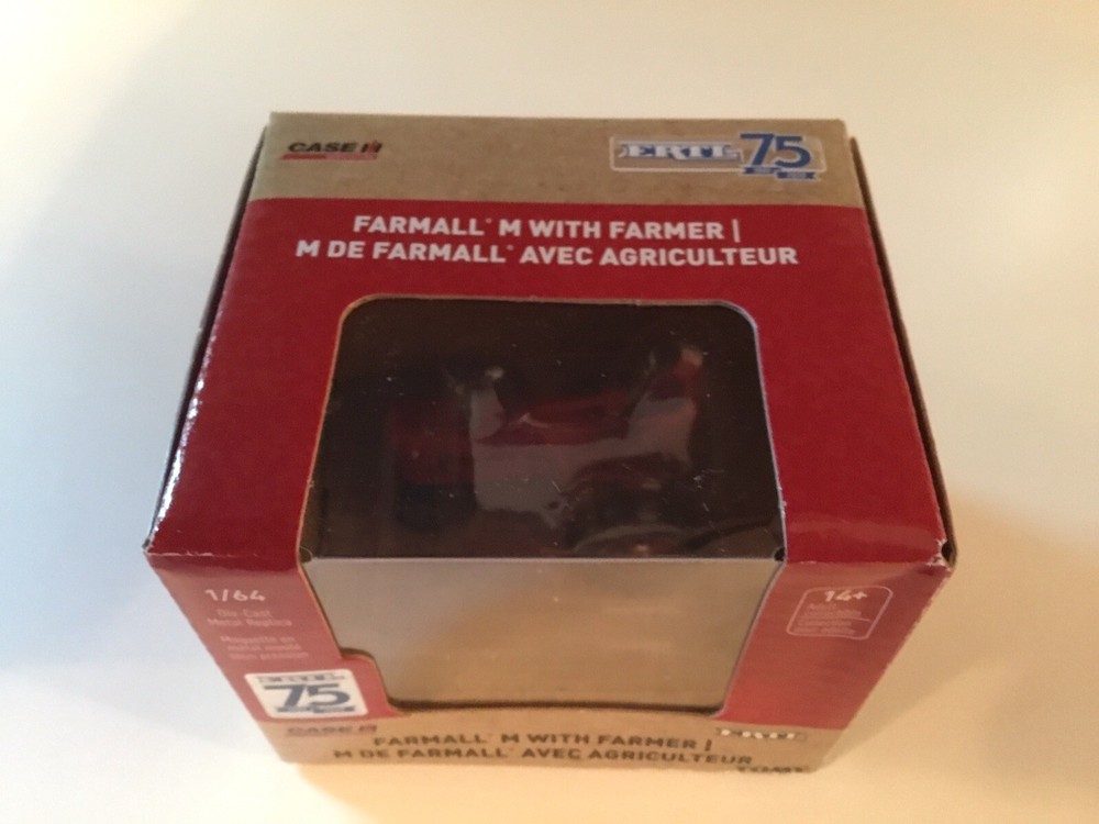 1/64 Ertl Case IH Farmer M with Farmer 75th Anniversary