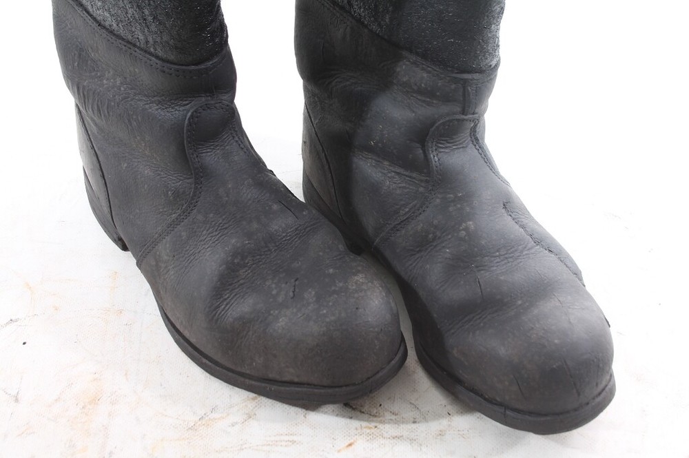 Old Boots Knee-High Boots Boots Black Vintage Approximately EU 45