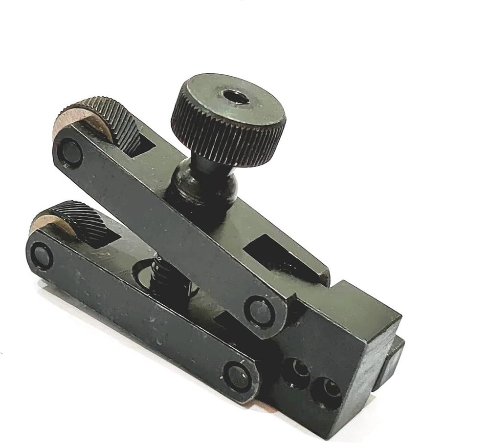 Mini V-Clamp 5-20 mm Adjustable force Spring action Knurling Tool