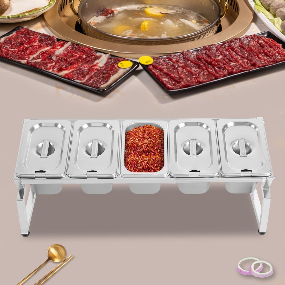 Expandable Stainless Steel Spice Rack