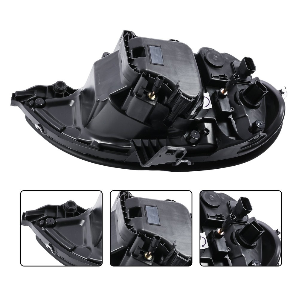 Headlights Assembly Compatible With For Freightliner Columbia 2004-2017 Pair