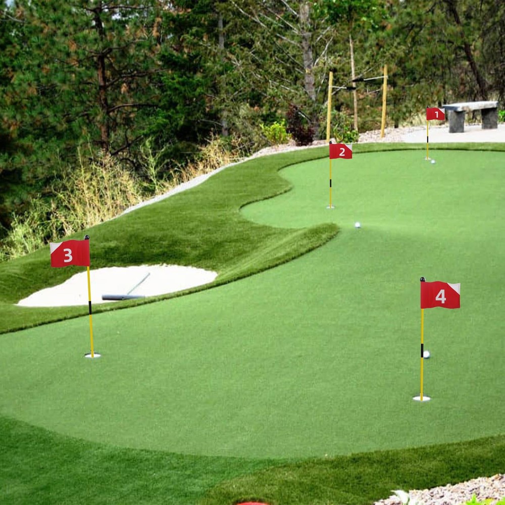 Crestgolf Portable Backyard Practice Golf Hole 5.6 inches * 9", 4 pack,#1234