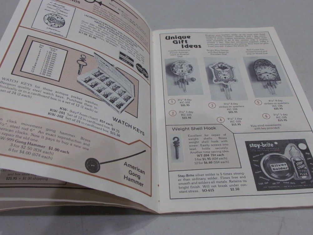 1976-1977 Gift Catalog Elgin Horology