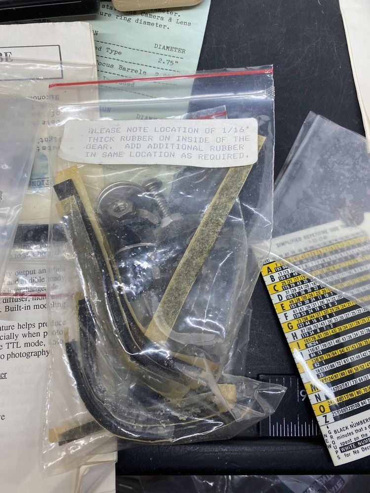 IkeLite Sublite Dive Light Gaskets and misc parts