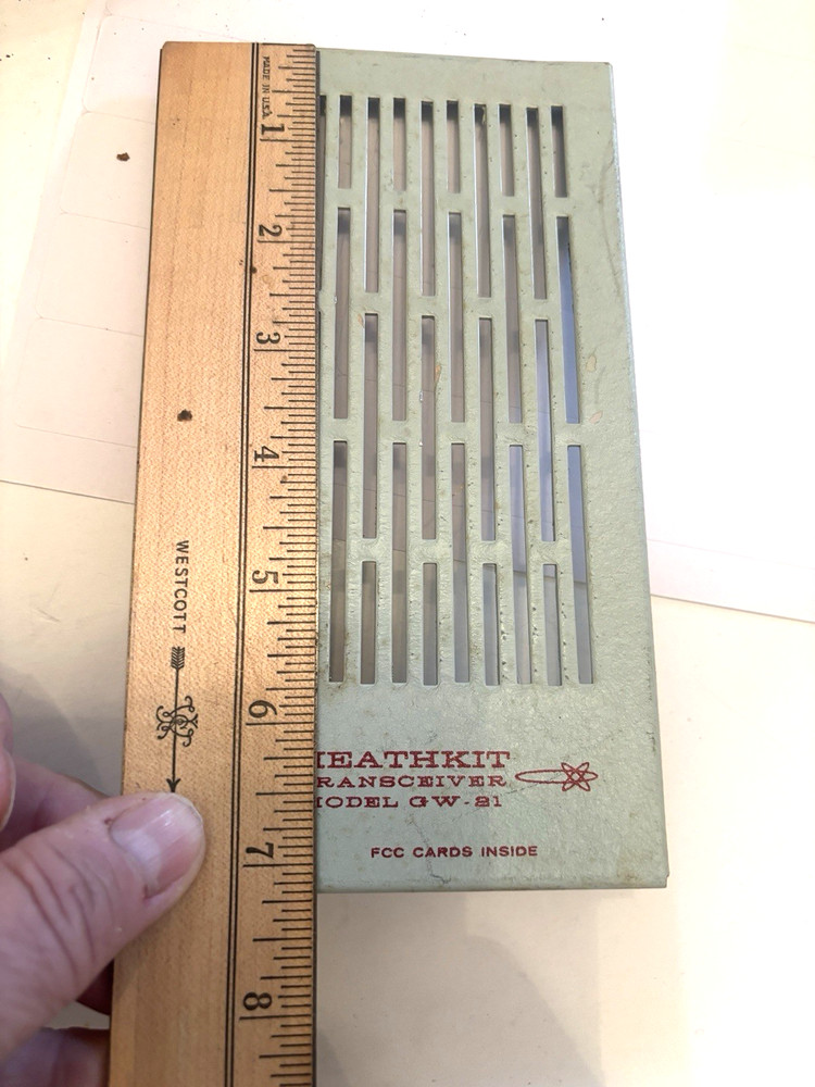 Heathkit Transceiver GRILL Model GW-21 - Front Cover