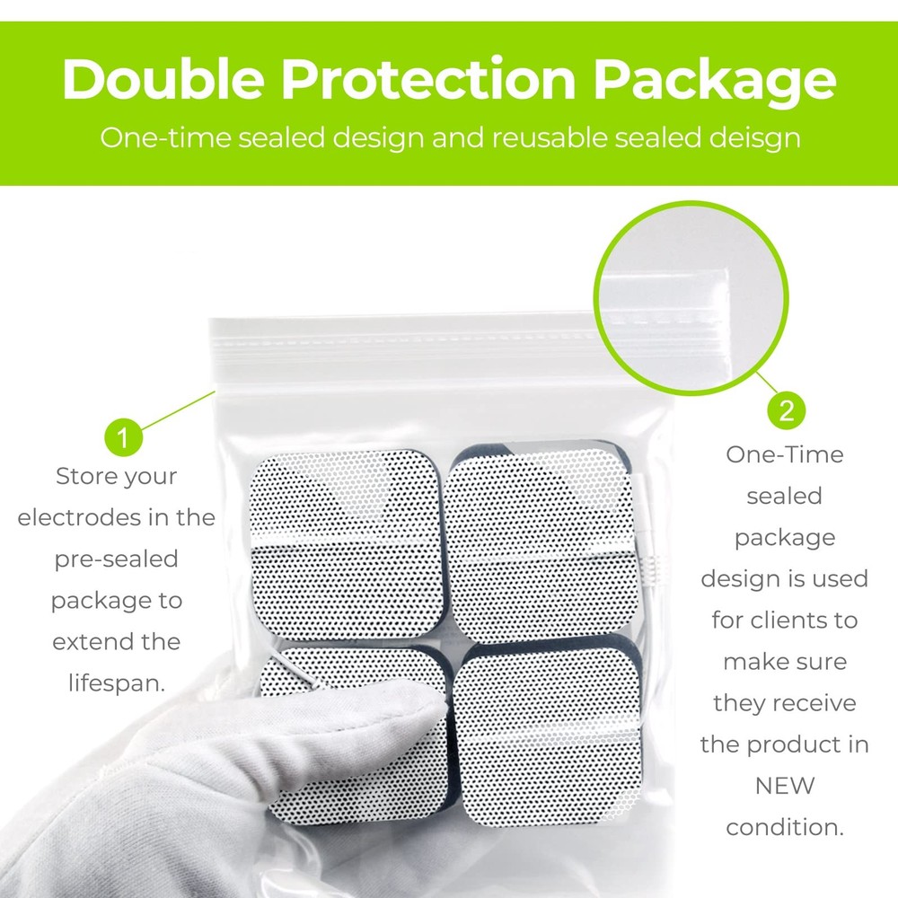 TENS Unit Replacement Pads Combination Set, 20 Packs Multiple Sizes Electrode...