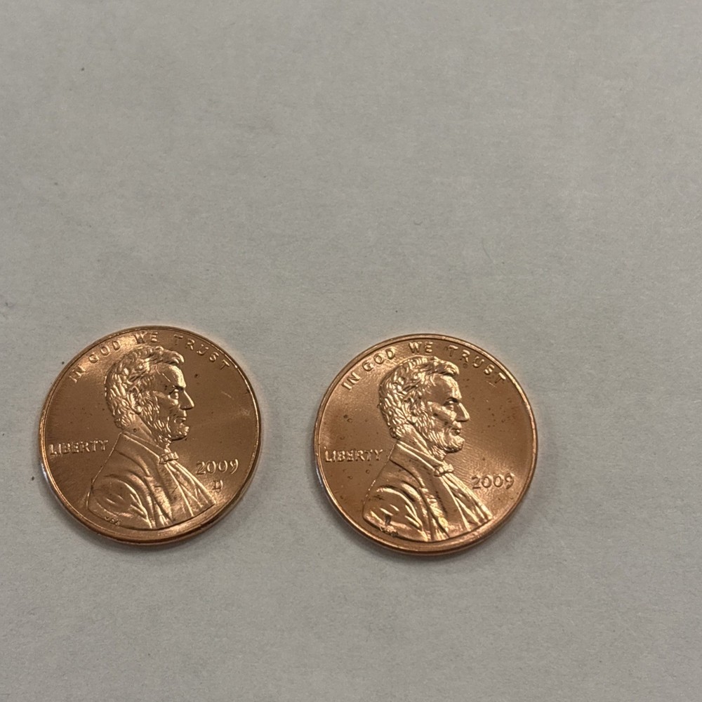 2009 D- P Lincoln U S Bicentennial Cent Uncirculated