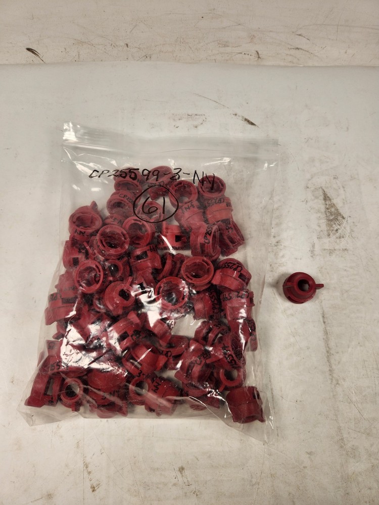 (61) Teejet. CP25599-3-NY. TF-VS,TK-VS,TK-VP QUICK CAP - RED