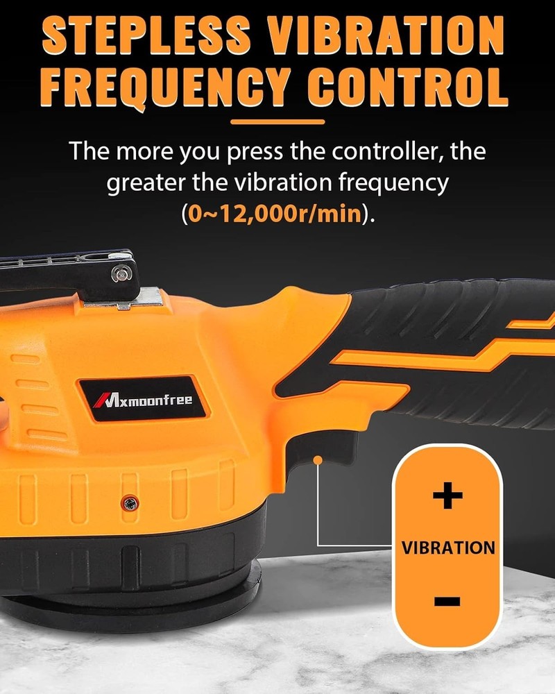 Pro Vibration Tile Tool Kit: Lightweight, Adjustable, & Portable