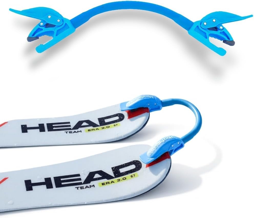 Soft-Grip Ski Tip Connector - Perfect for Young Skiers' First Experience