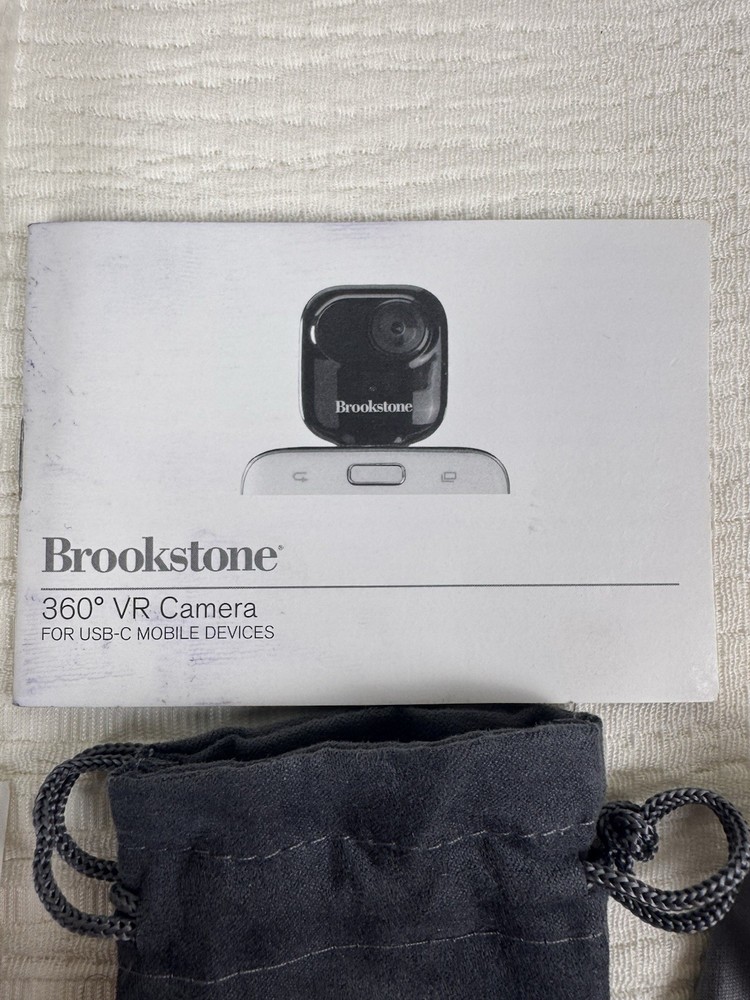 Brookstone 360 VR Camera For USB-C Mobile Devices