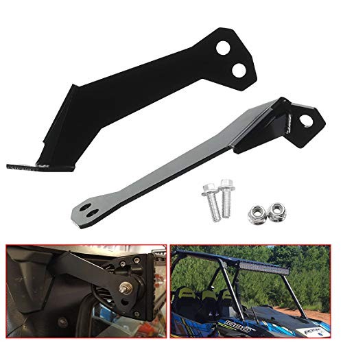 30 Inch Led Light Bar Mounting Bracket for Polaris Upper Windshield Roll Cage