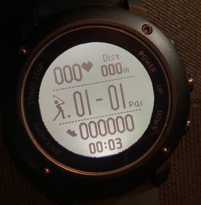 Instinct UW90 Smartwatch GPS pedometer Compass golf / Strokes