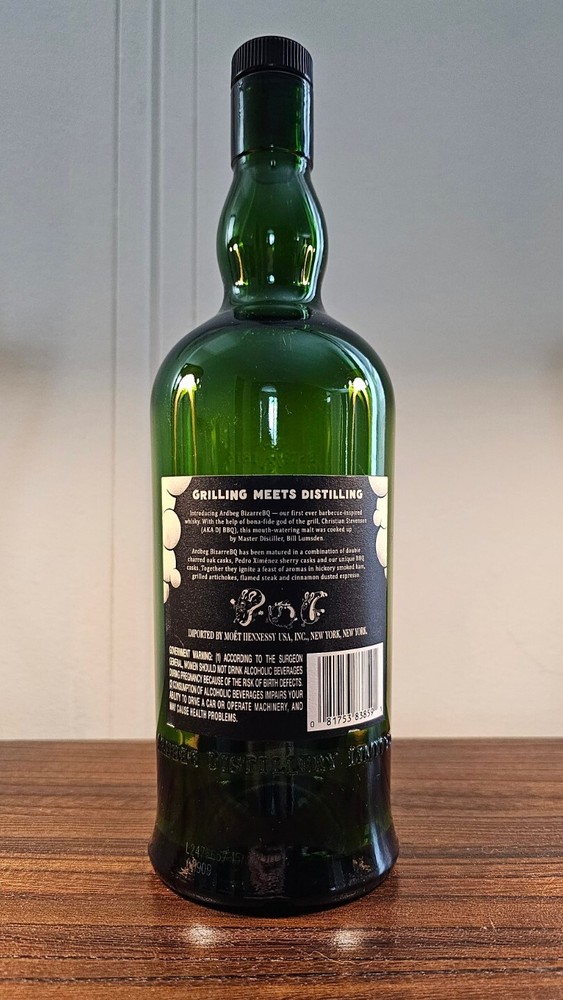 Ardbeg BizarreBQ Limited Edition Empty Bottle