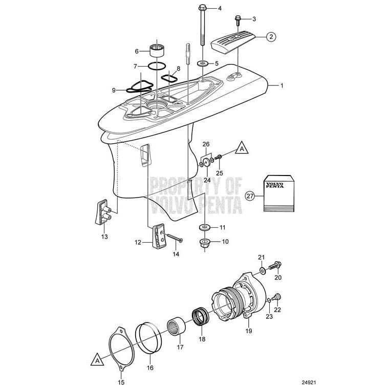 Volvo Penta Magnetic Plug #3887005