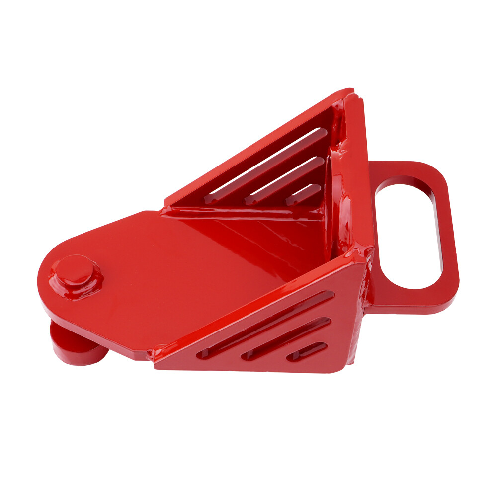 Shipping Container Jack Lug, with Handle, Red Jack Leveling Attachment 74000lbs