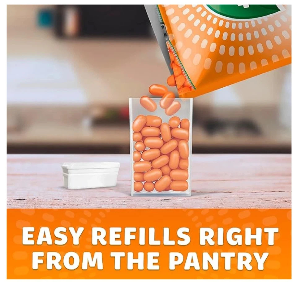 Tic Tac Resealable Refill Bag Bulk 17.2 Oz Orange Flavored Mints