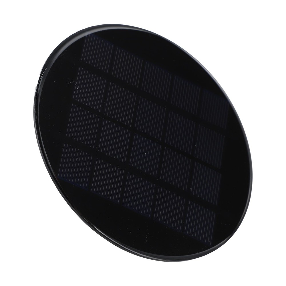 Eco Friendly Portable Solar Panel Round Shape 120 mm and Lightweight Design