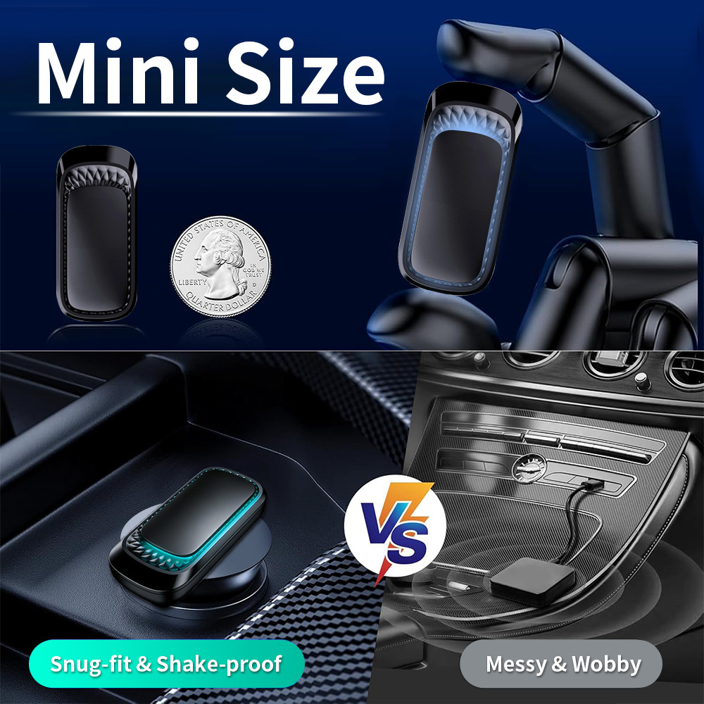 Wireless CarPlay Adapter for Apple iPhone & Android Auto USB Adapter Plug & Play